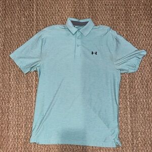 Under Armour Collard Shirt Turquoise